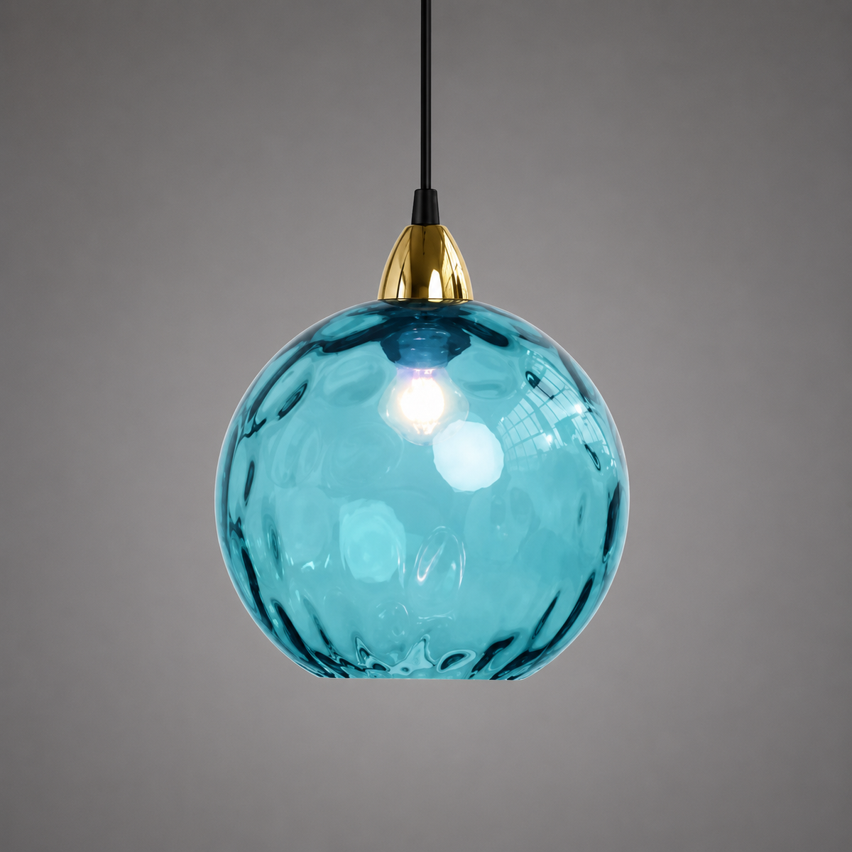 Celesta — Suspension en verre coloré