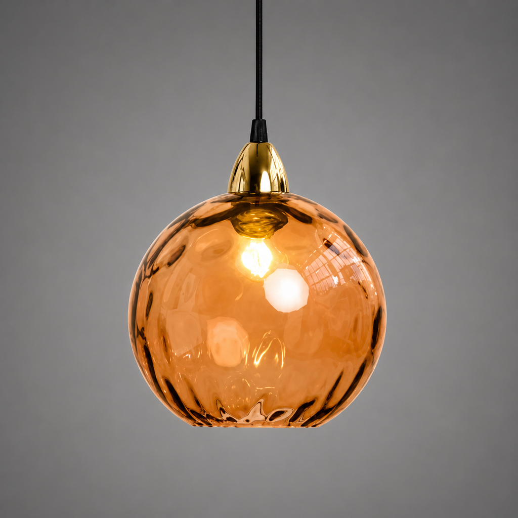 Celesta — Suspension en verre coloré
