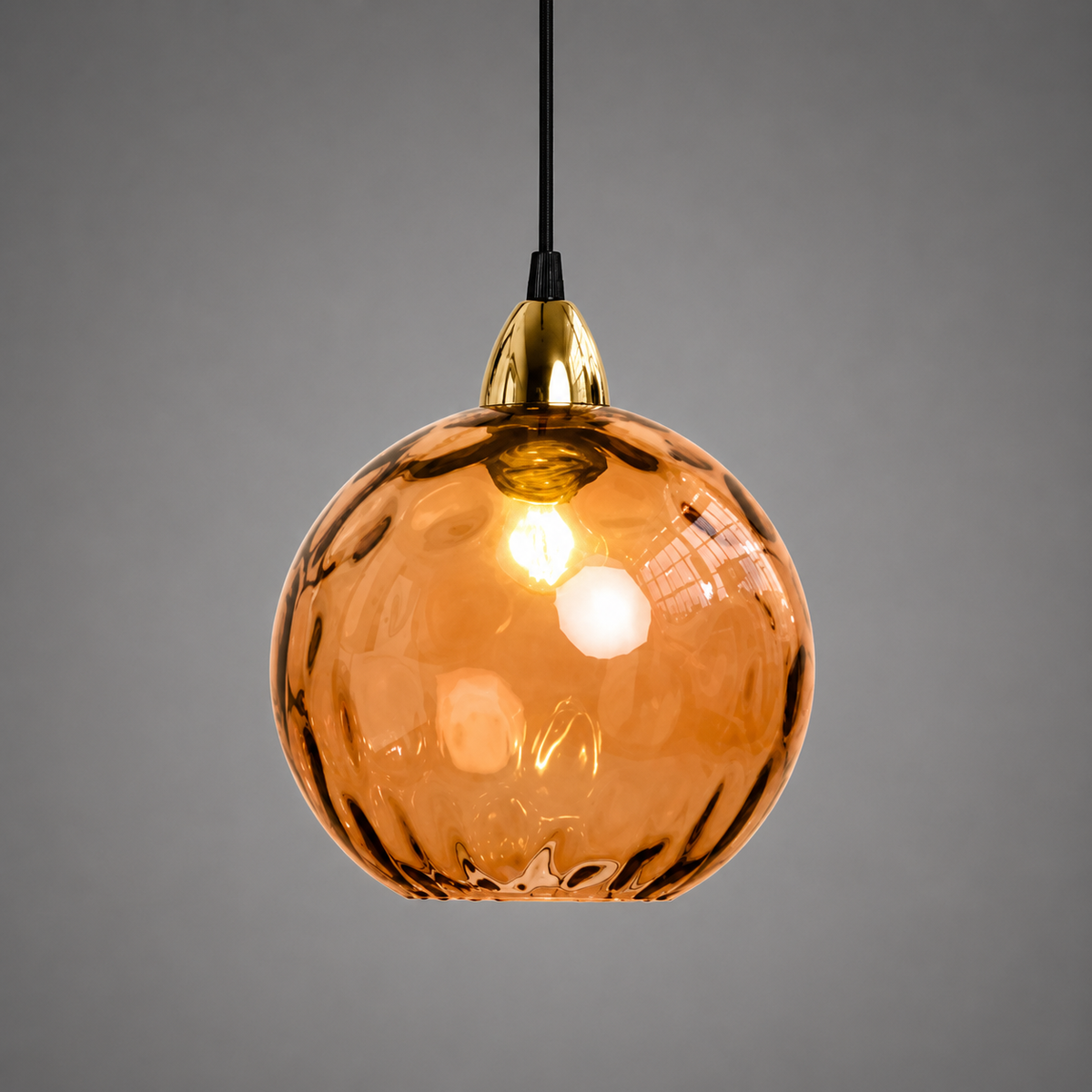 Celesta — Suspension en verre coloré