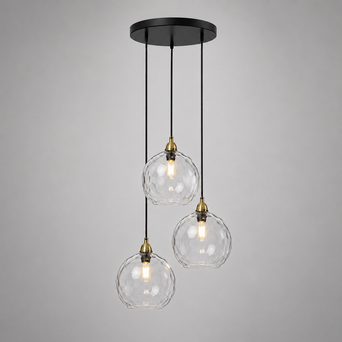 Celesta — Suspension en verre coloré