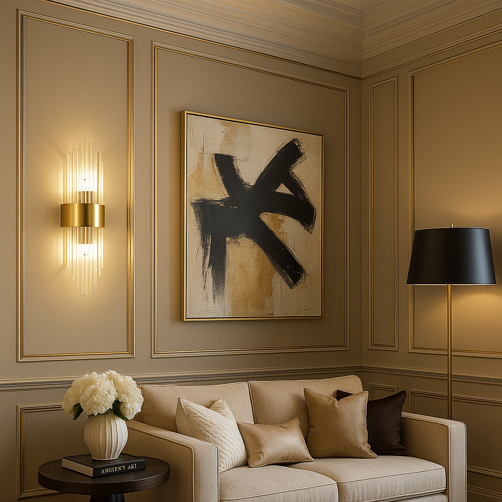 Cristalia — Applique murale LED effet cristal