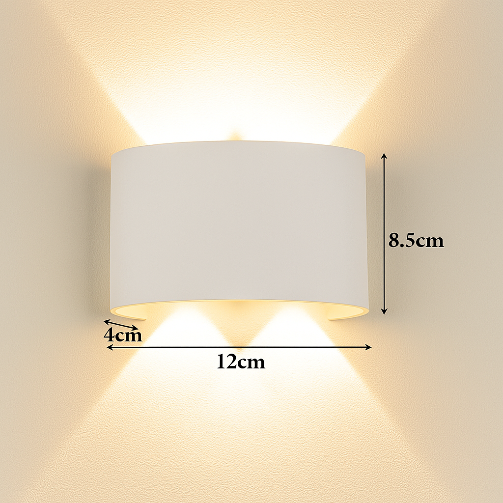 Iride — Applique extérieure LED double faisceau