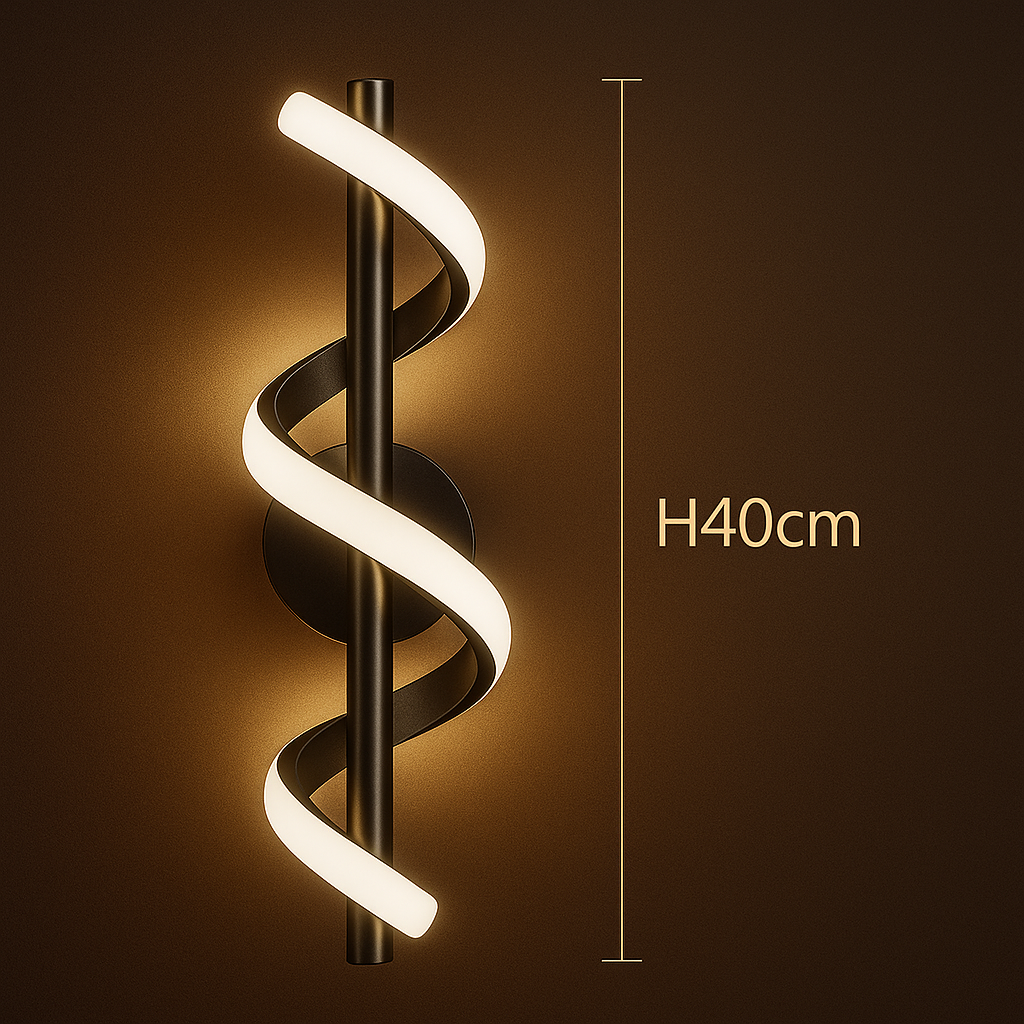 Altéa — Suspension LED tactile en métal et silicone
