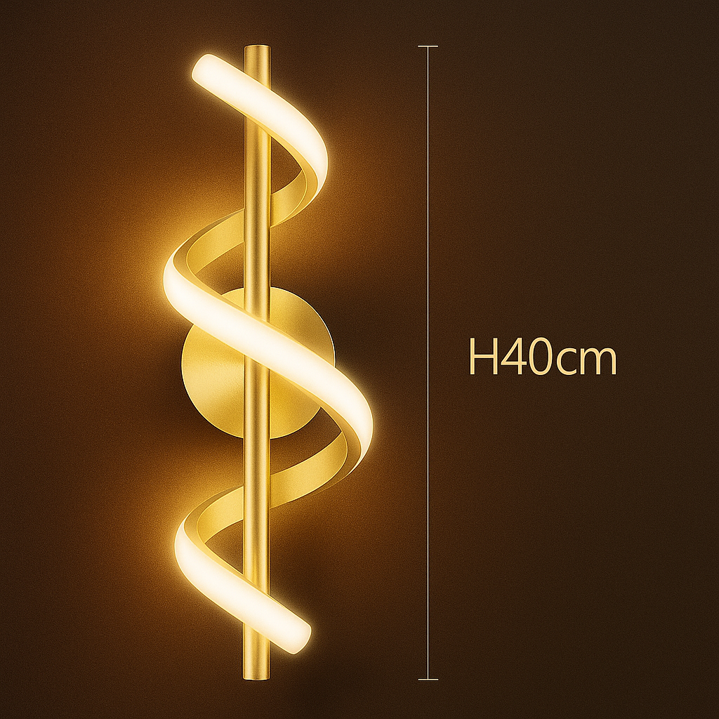 Altéa — Suspension LED tactile en métal et silicone