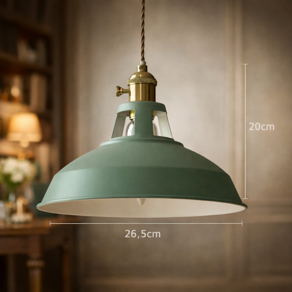 Mirella — Suspension colorée en cinq teintes