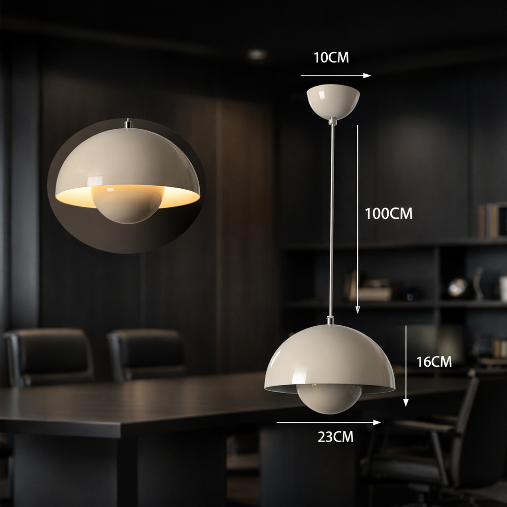 Cosma — Suspension en métal coloré, neuf teintes
