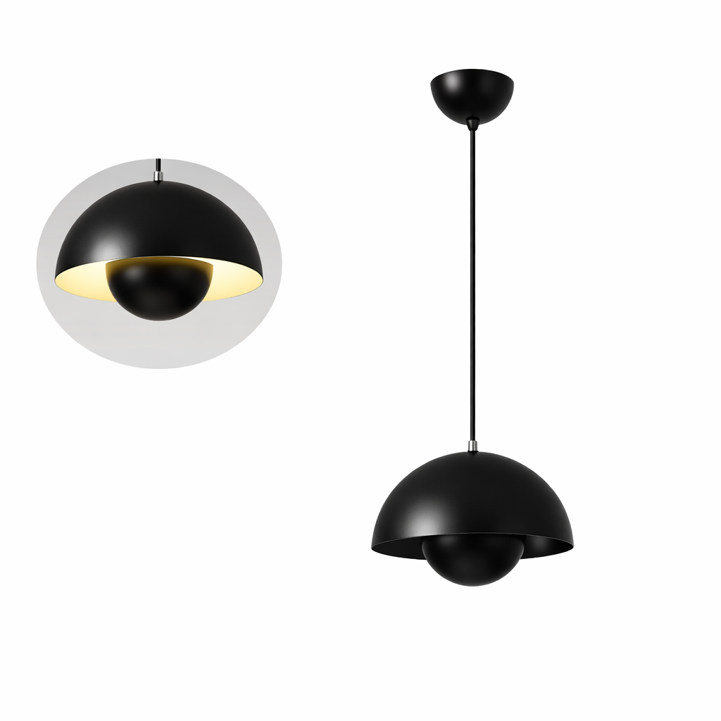 Cosma — Suspension en métal coloré, neuf teintes