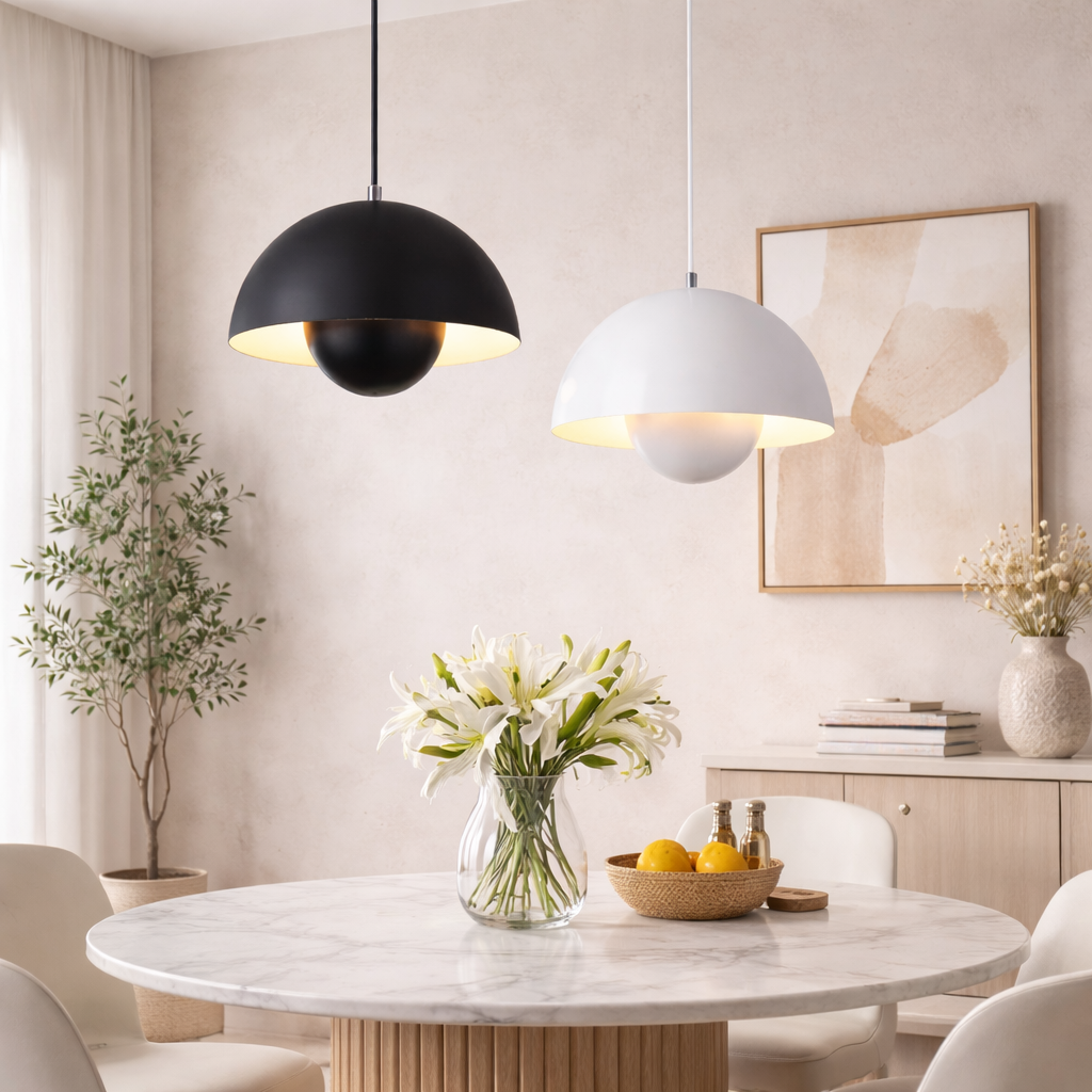 Cosma — Suspension en métal coloré, neuf teintes
