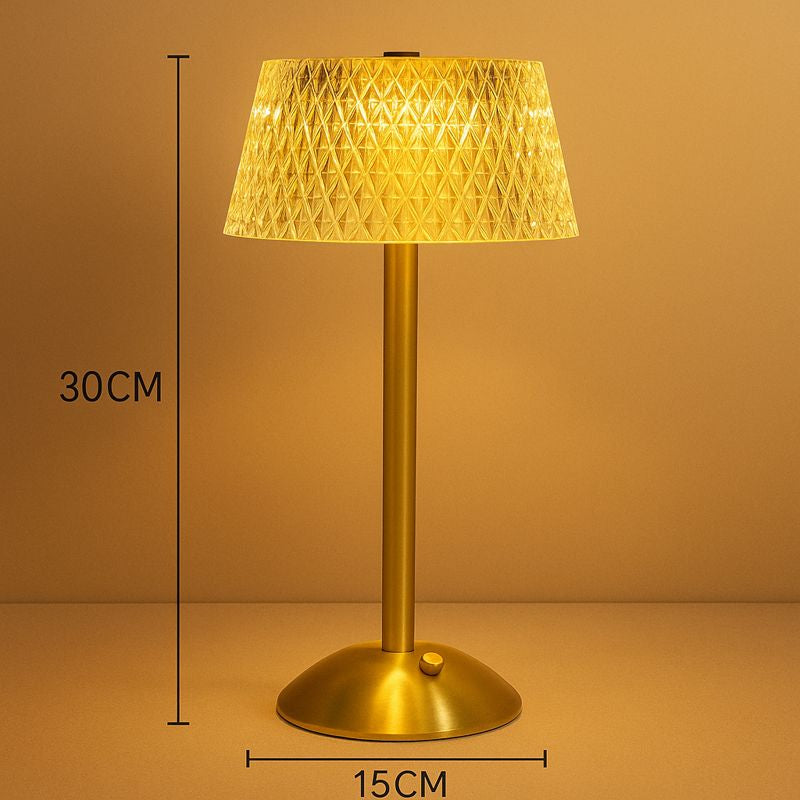 Cristana — Lampe à poser sans fil effet cristal