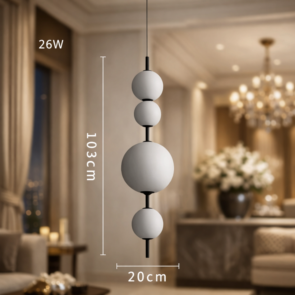 Notturna — Suspension trio aux sphères lunaires