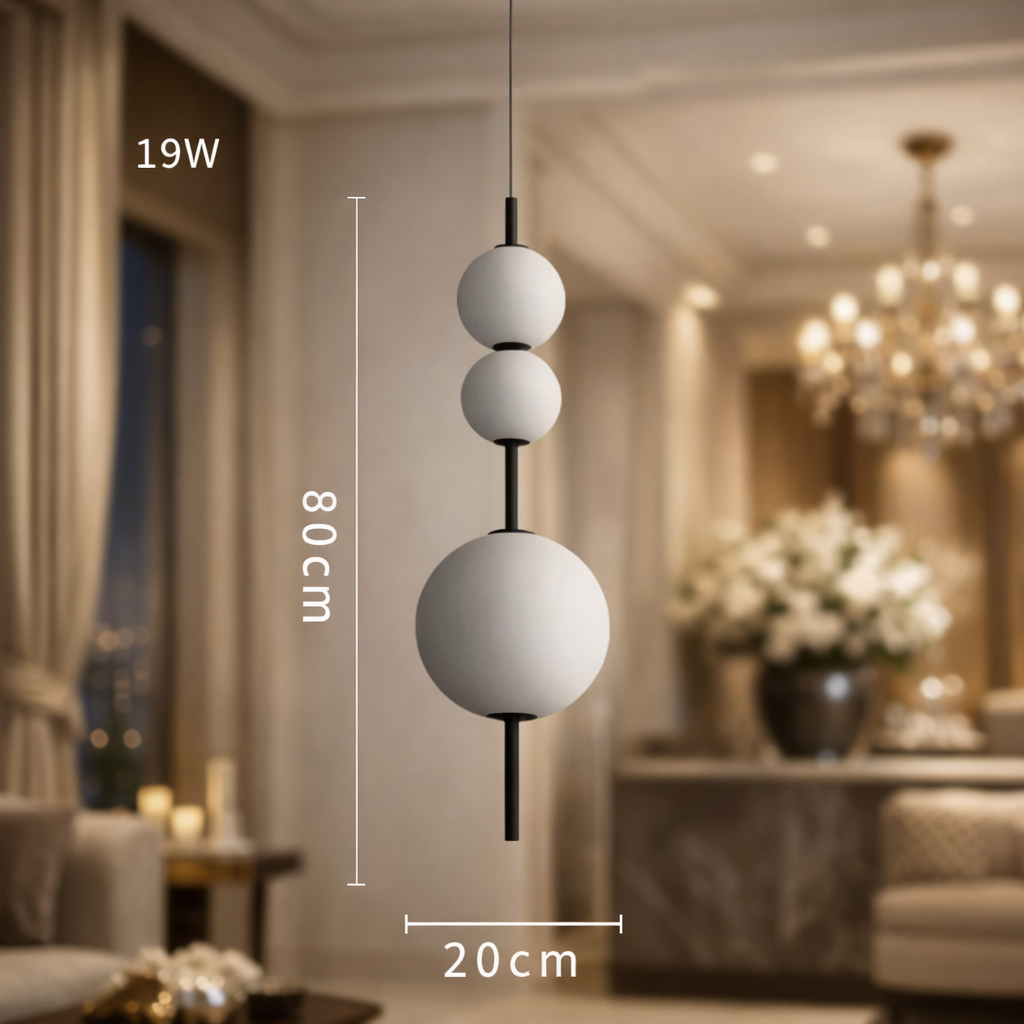 Notturna — Suspension trio aux sphères lunaires