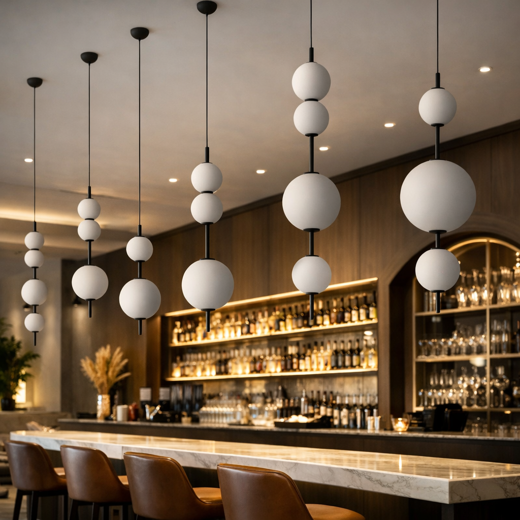 Notturna — Suspension trio aux sphères lunaires