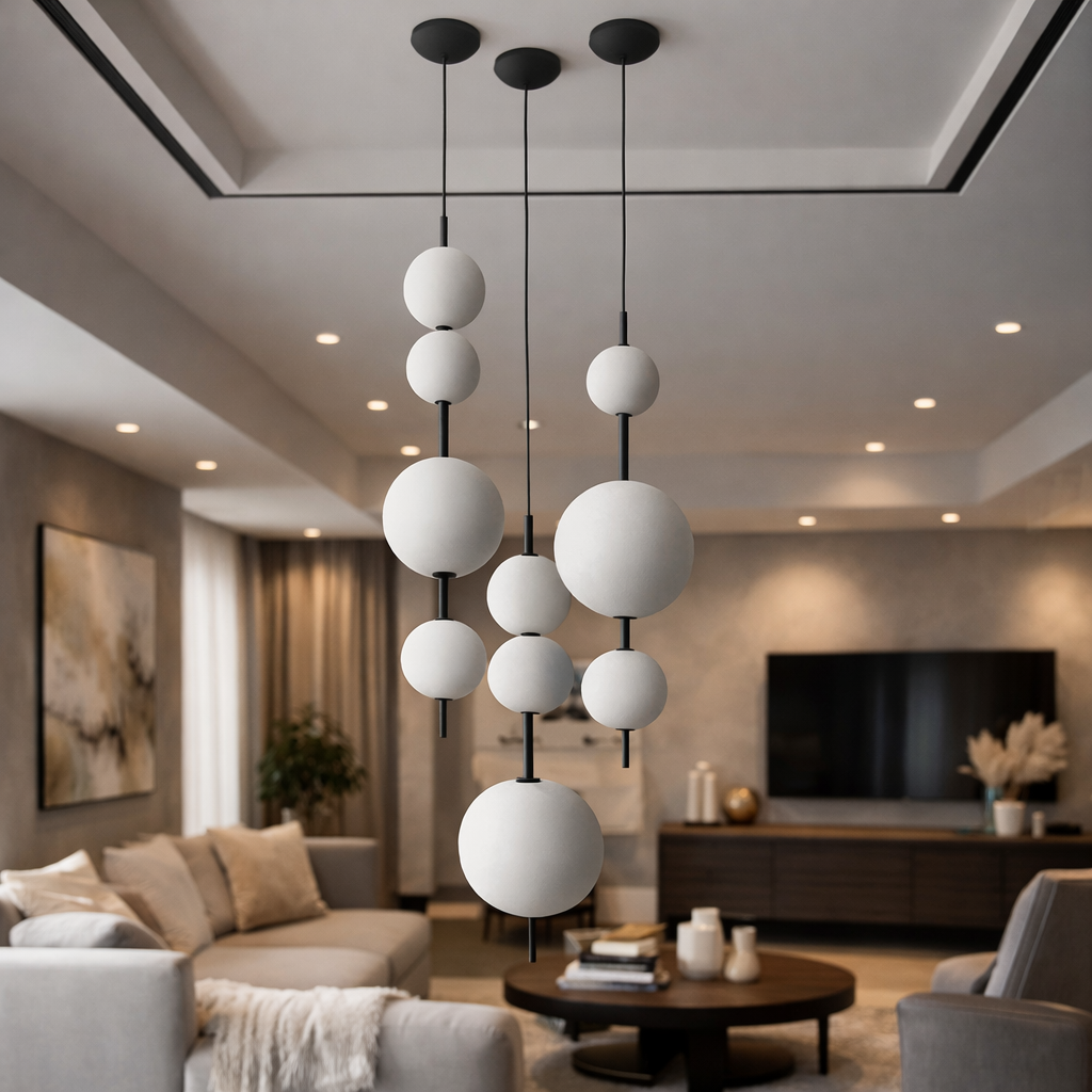 Notturna — Suspension trio aux sphères lunaires
