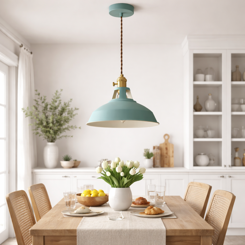 Mirella — Suspension colorée en cinq teintes