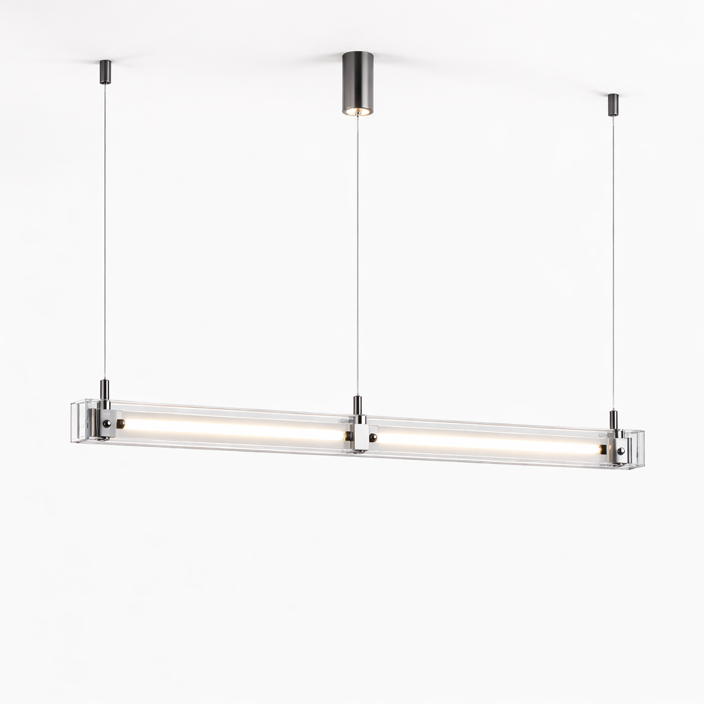 Vetria — Suspension linéaire lame de verre