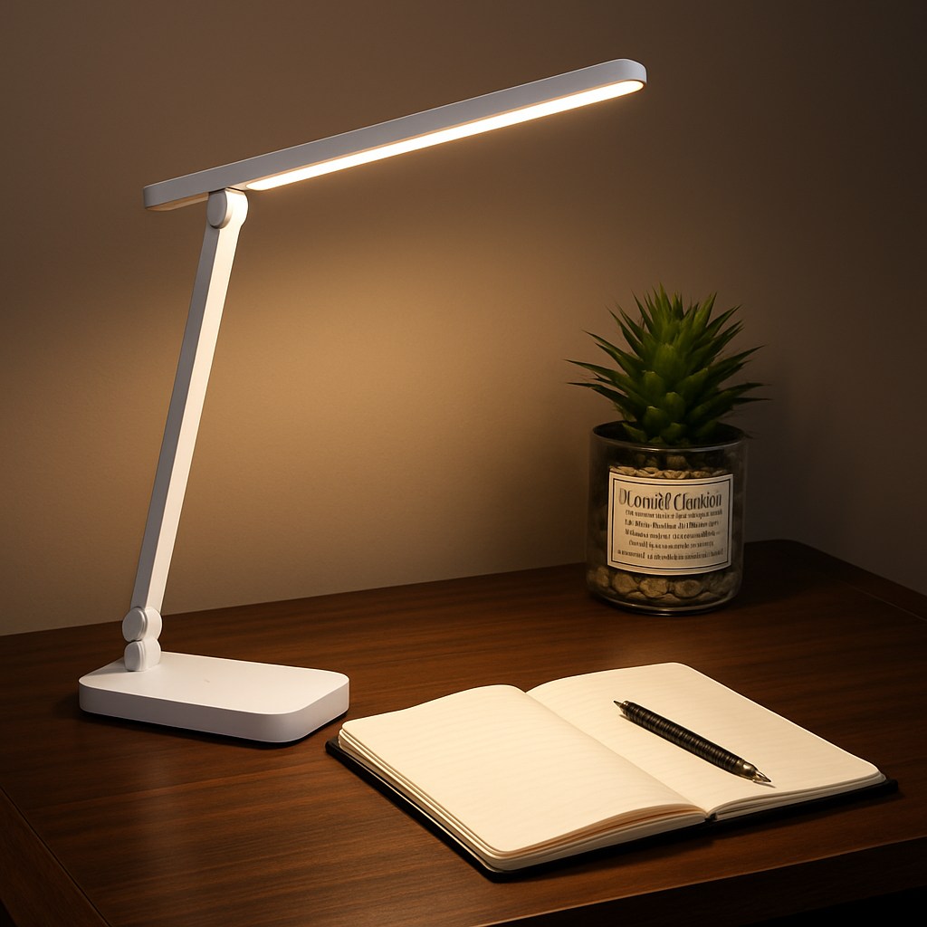 Lumina — Lampe de bureau pliable LED réglable