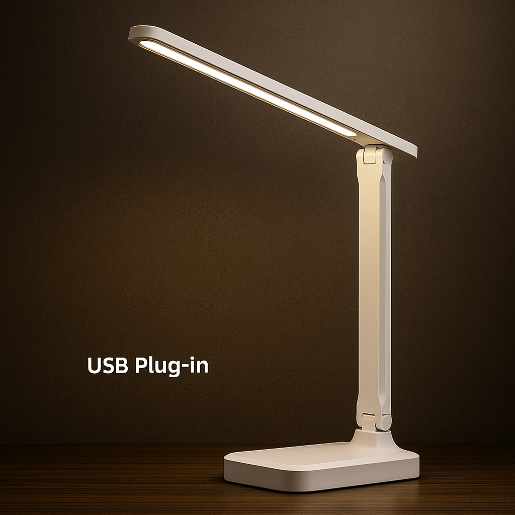 Lumina — Lampe de bureau pliable LED réglable
