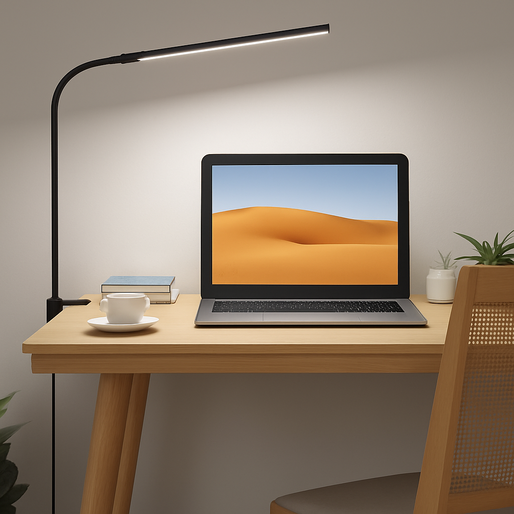 Flessia — Lampe de bureau à pince orientable