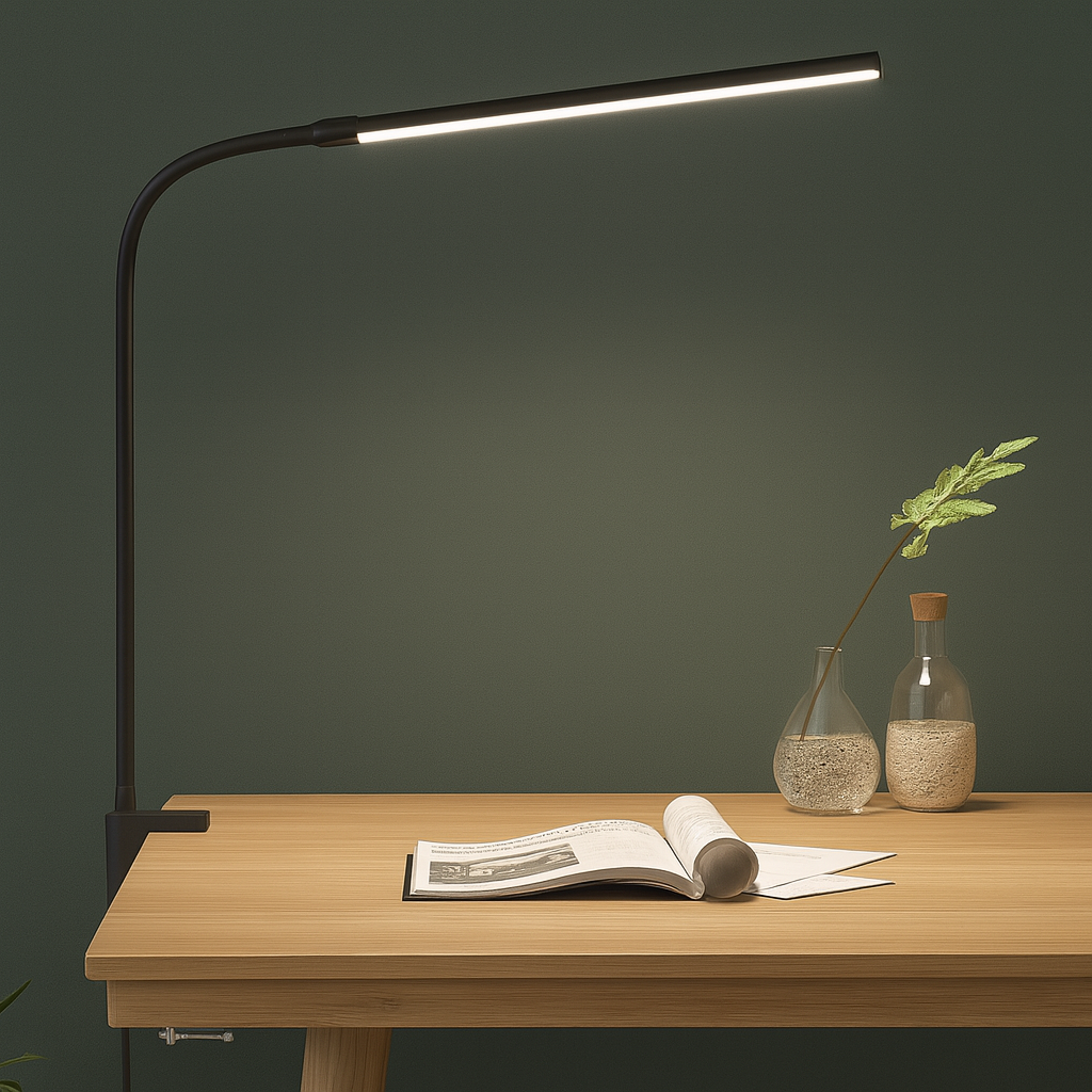 Flessia — Lampe de bureau à pince orientable