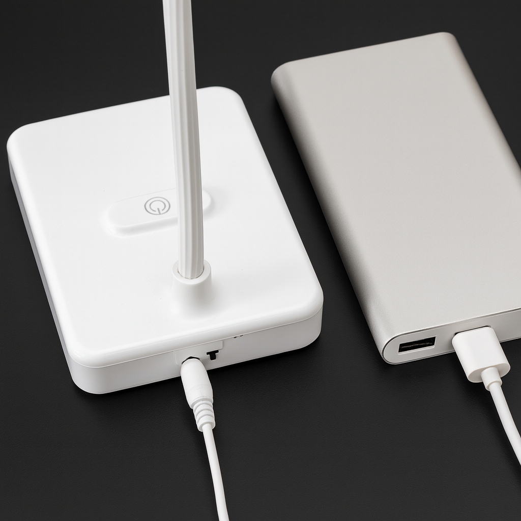 Studia — Lampe de bureau pliable à col flexible