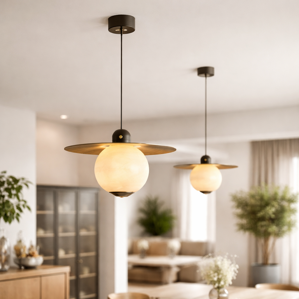 Salvina — Suspension en marbre deux versions