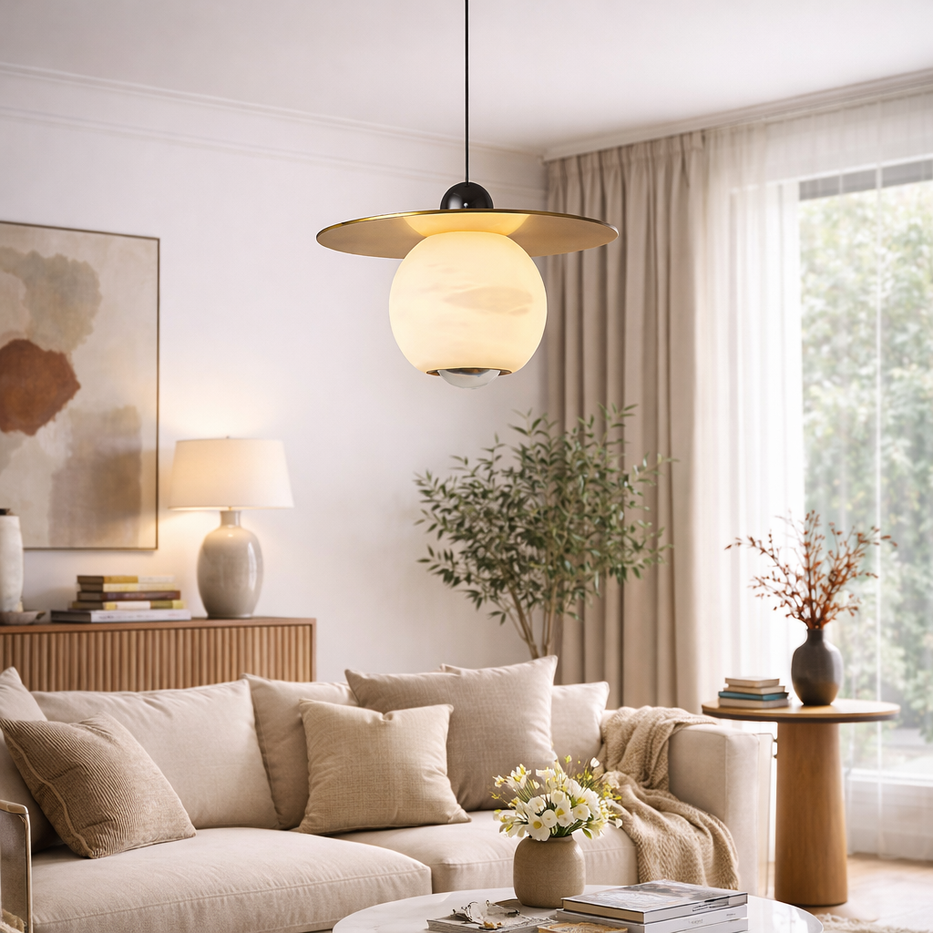 Salvina — Suspension en marbre deux versions