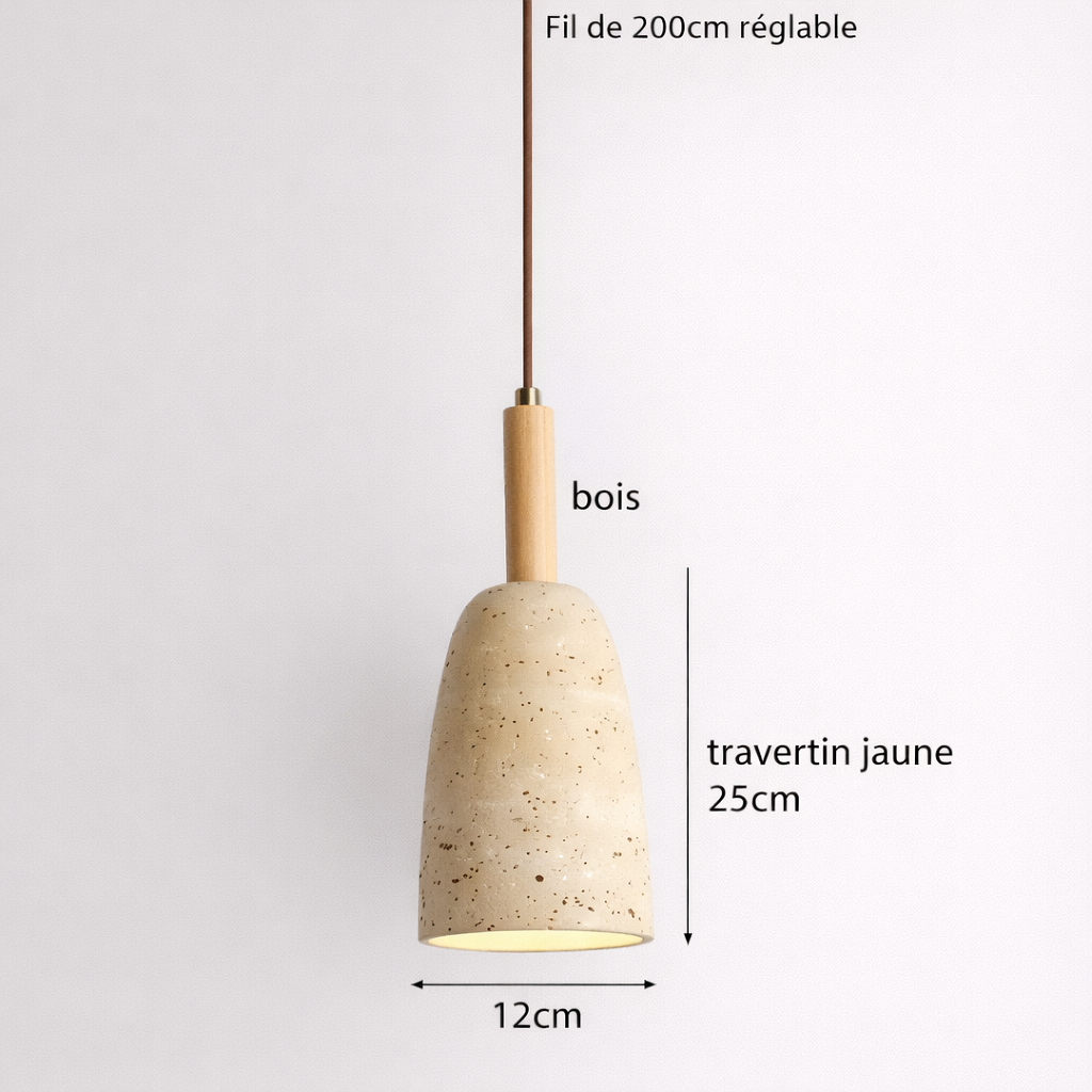 Rocella — Suspension goutte de pierre