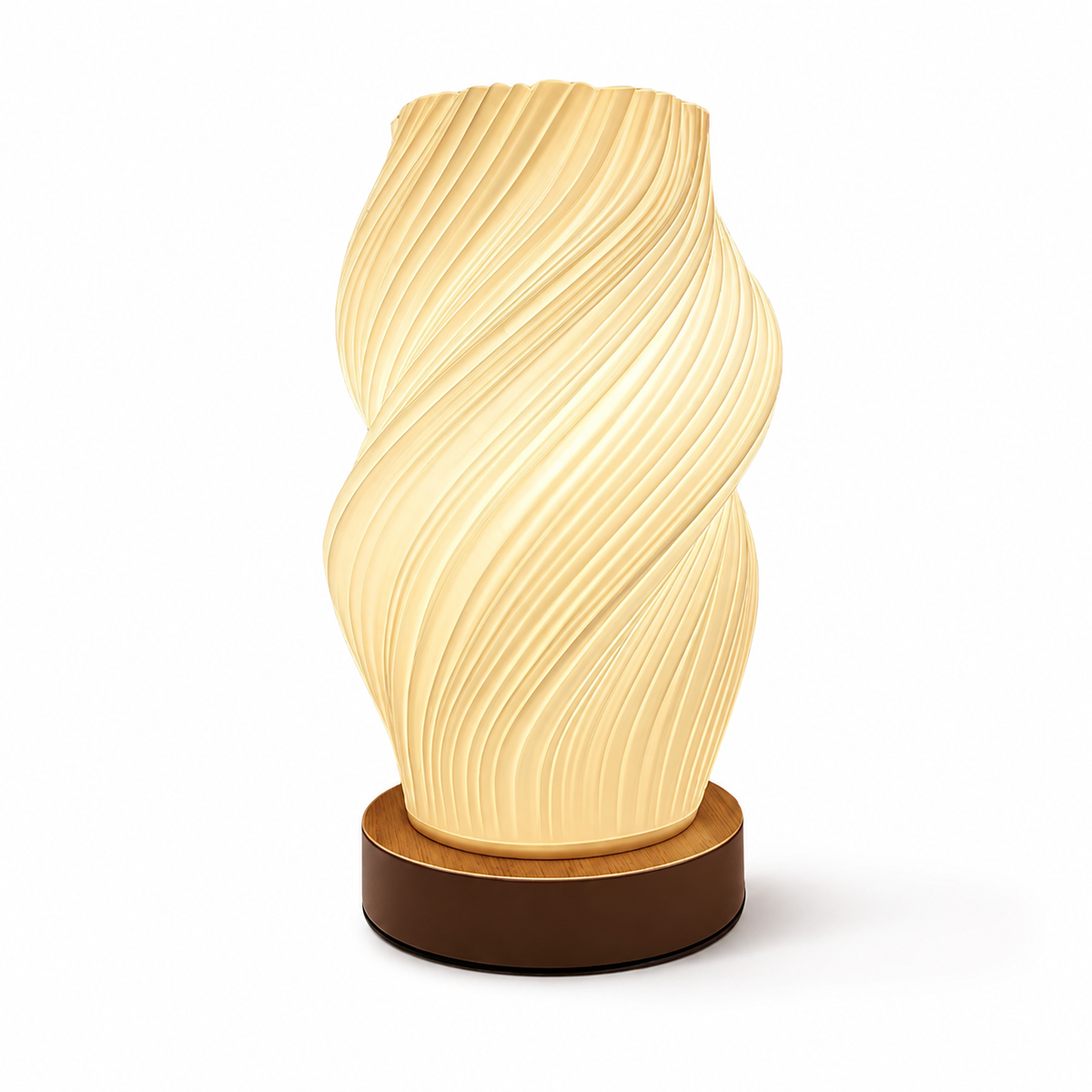 Marella — Lampe à poser ondulée à trois températures