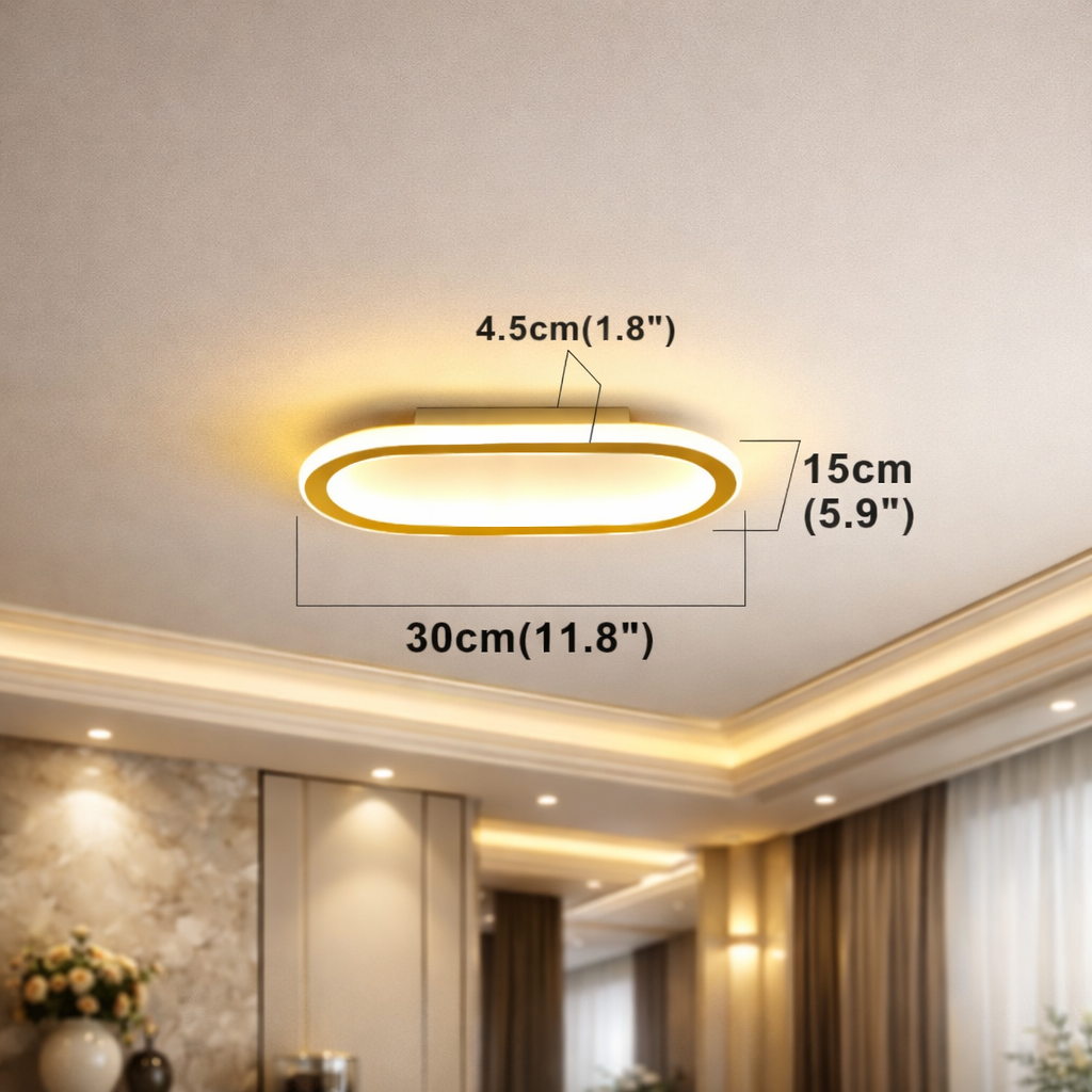 Orana — Plafonnier anneau à contour lumineux