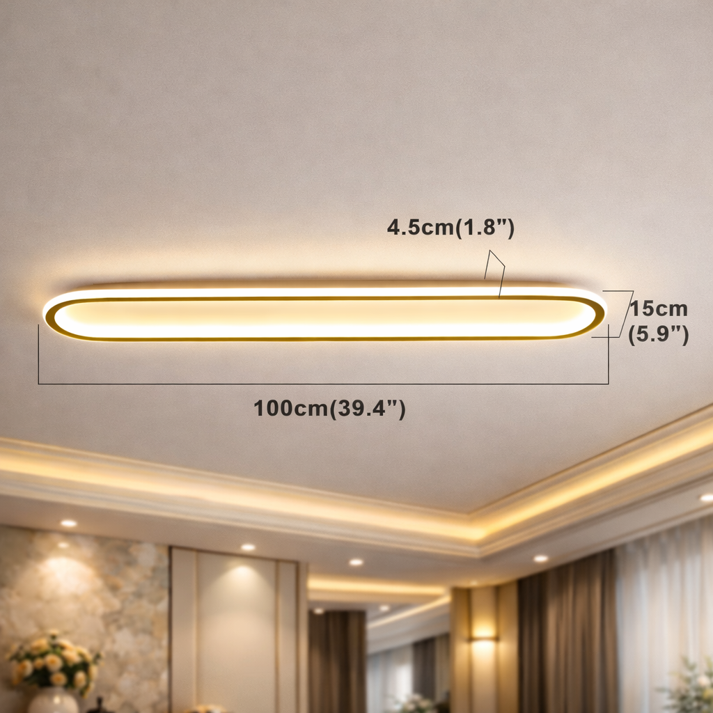 Orana — Plafonnier anneau à contour lumineux