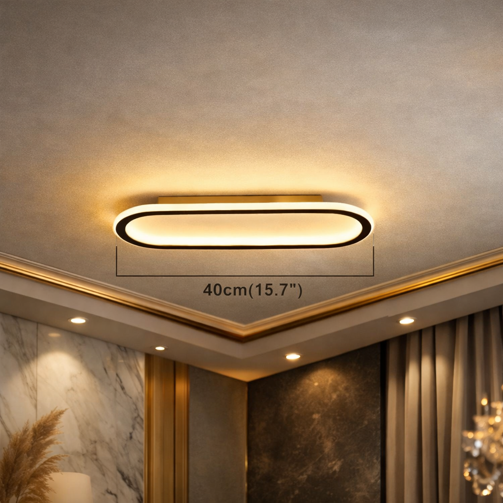Orana — Plafonnier anneau à contour lumineux