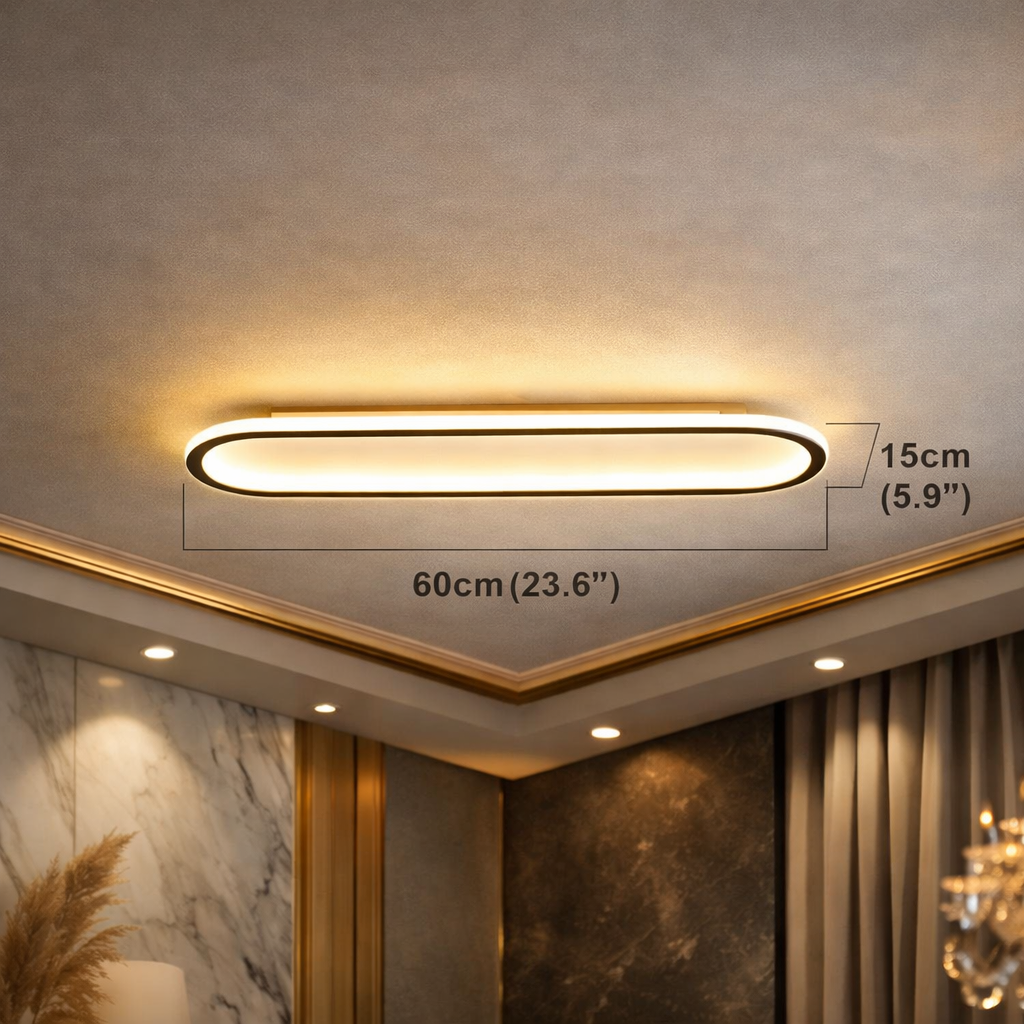 Orana — Plafonnier anneau à contour lumineux