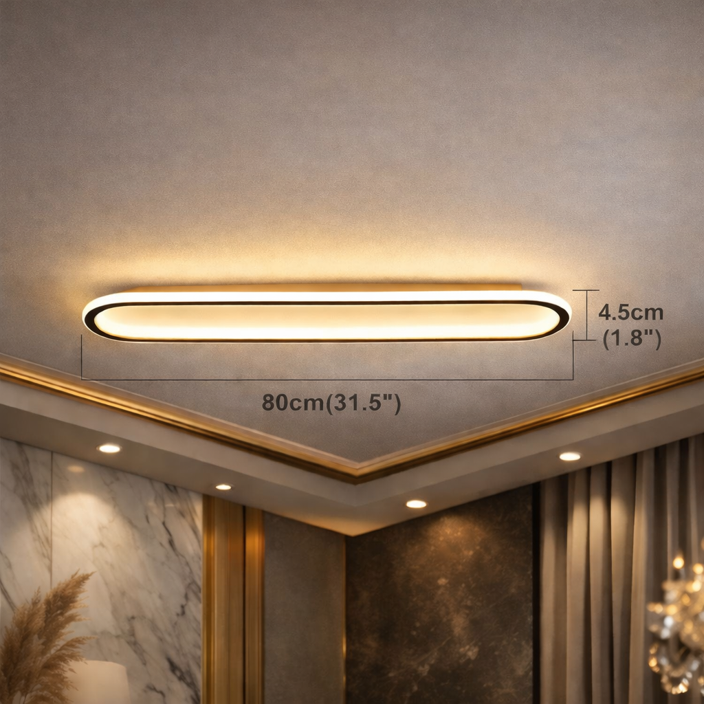 Orana — Plafonnier anneau à contour lumineux