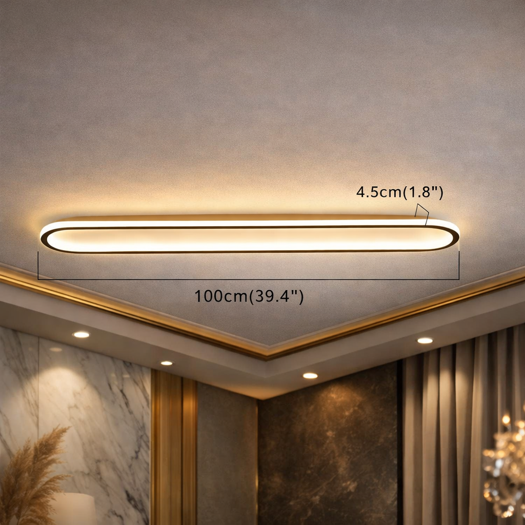 Orana — Plafonnier anneau à contour lumineux