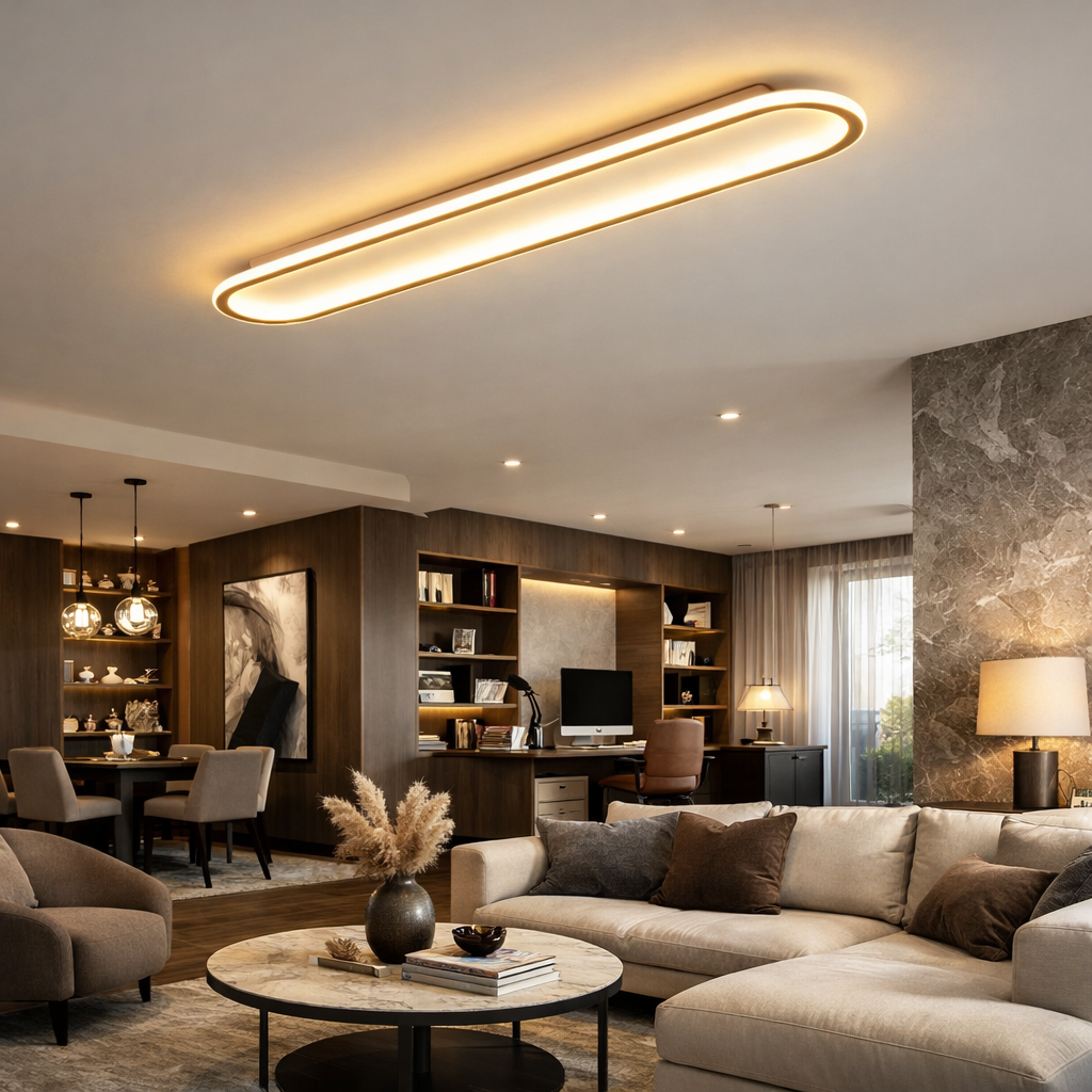Orana — Plafonnier anneau à contour lumineux