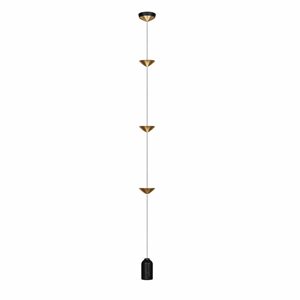 Cascalia — Lampadaire à tête suspendue en cascade