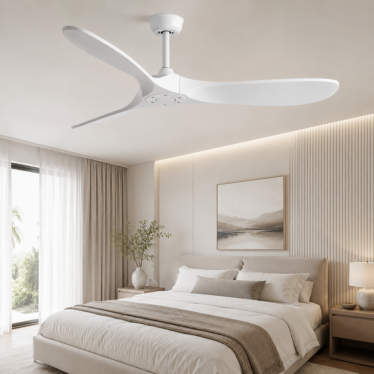 Ostara — Ventilateur de plafond silencieux à 6 vitesses