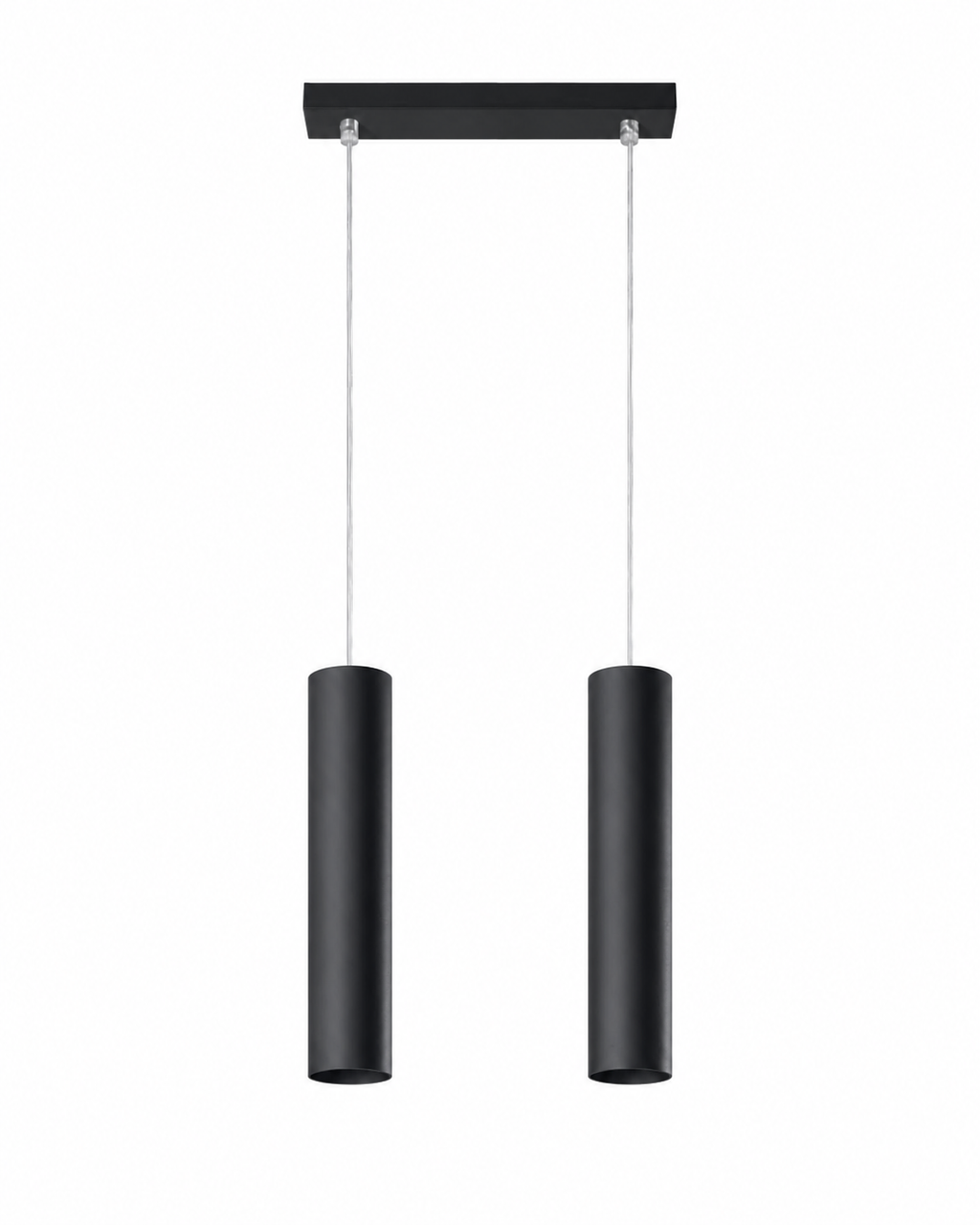 Dorina — Suspension cylindrique noire épurée