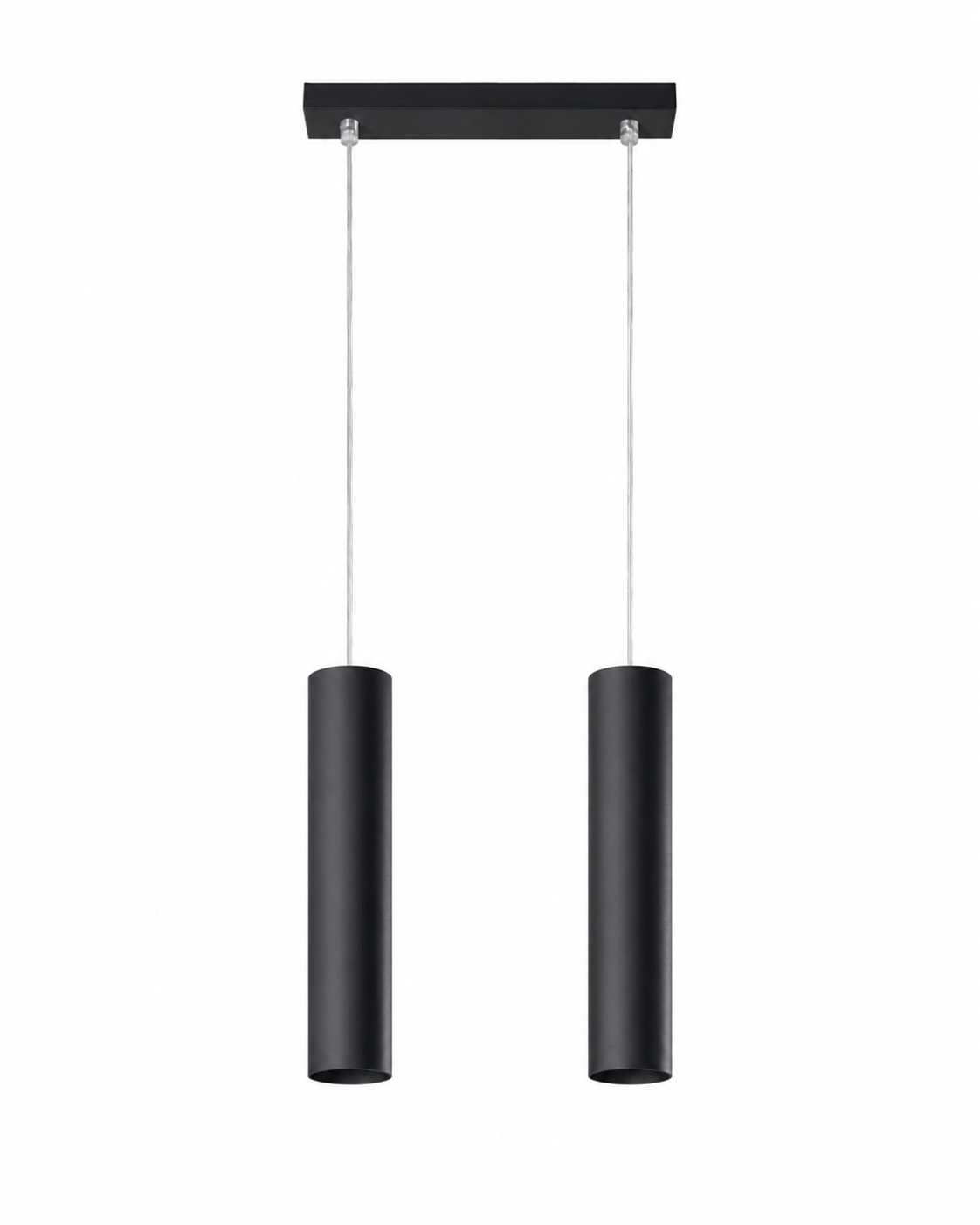 Dorina — Suspension cylindrique noire épurée