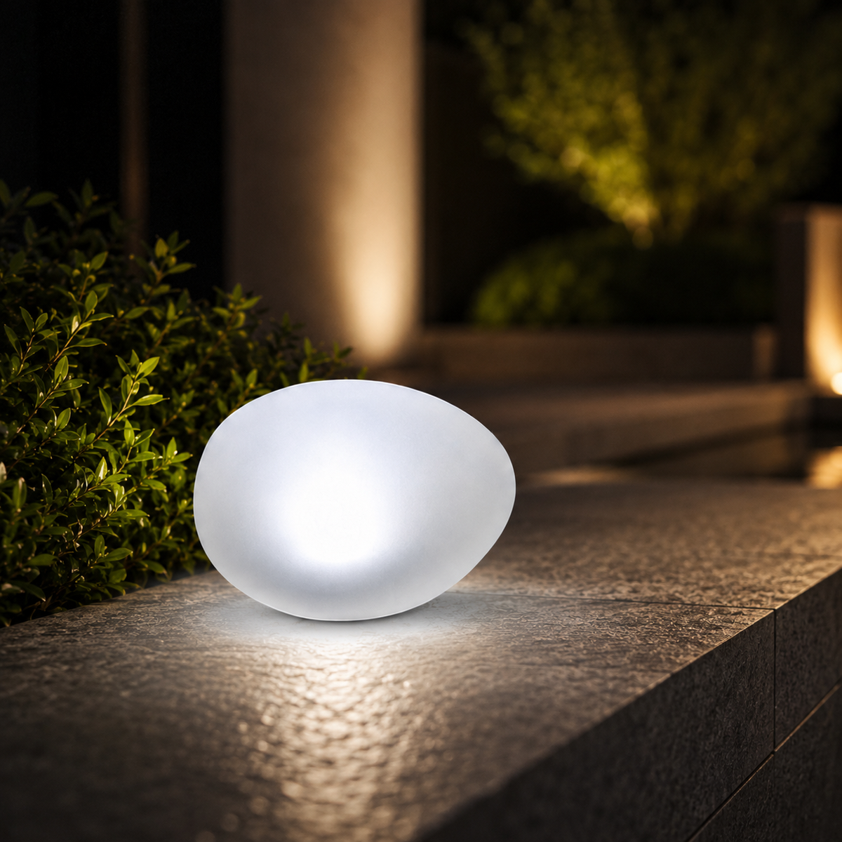 Pietra — Lampe solaire d'extérieur effet pierre