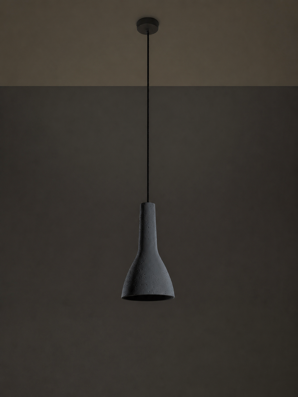 Gravina — Suspension en béton gris esprit loft