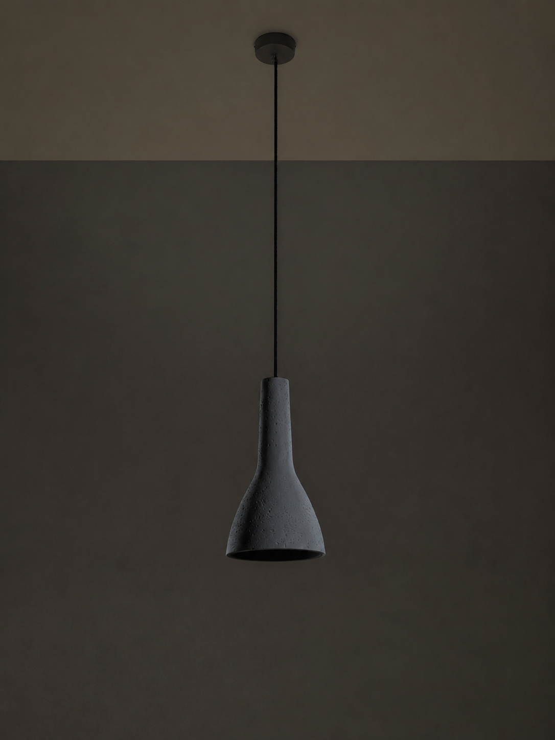 Gravina — Suspension en béton gris esprit loft