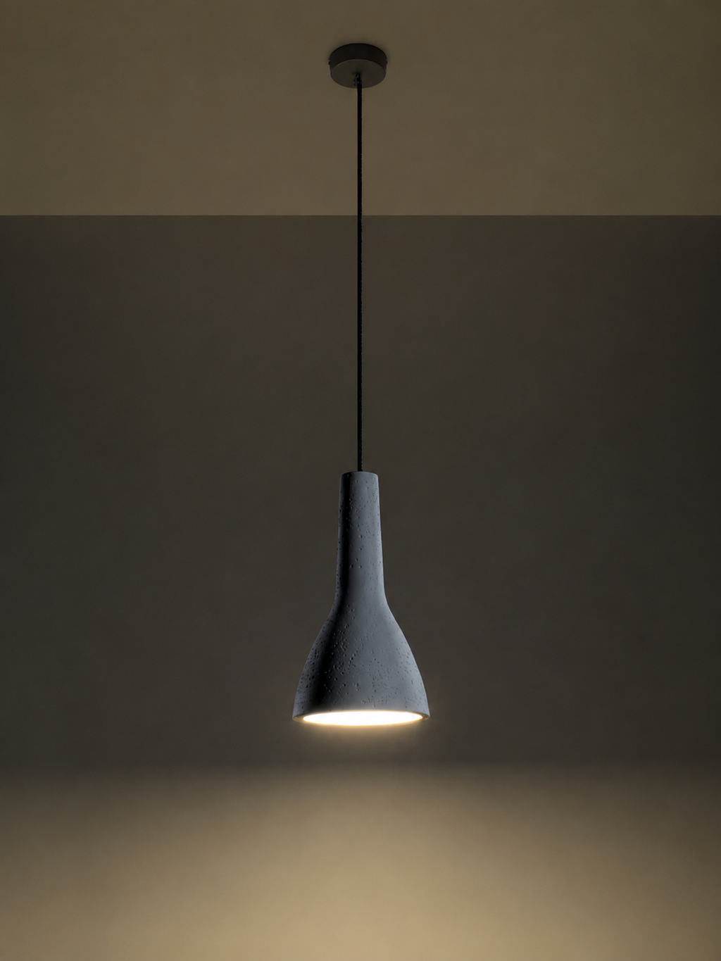 Gravina — Suspension en béton gris esprit loft