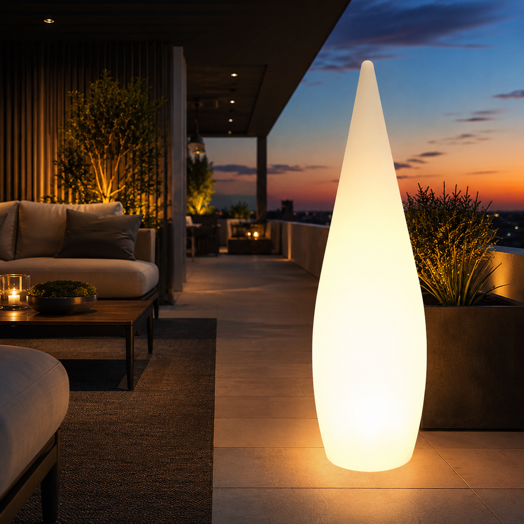 Brina — Lampe d'extérieur LED rechargeable goutte