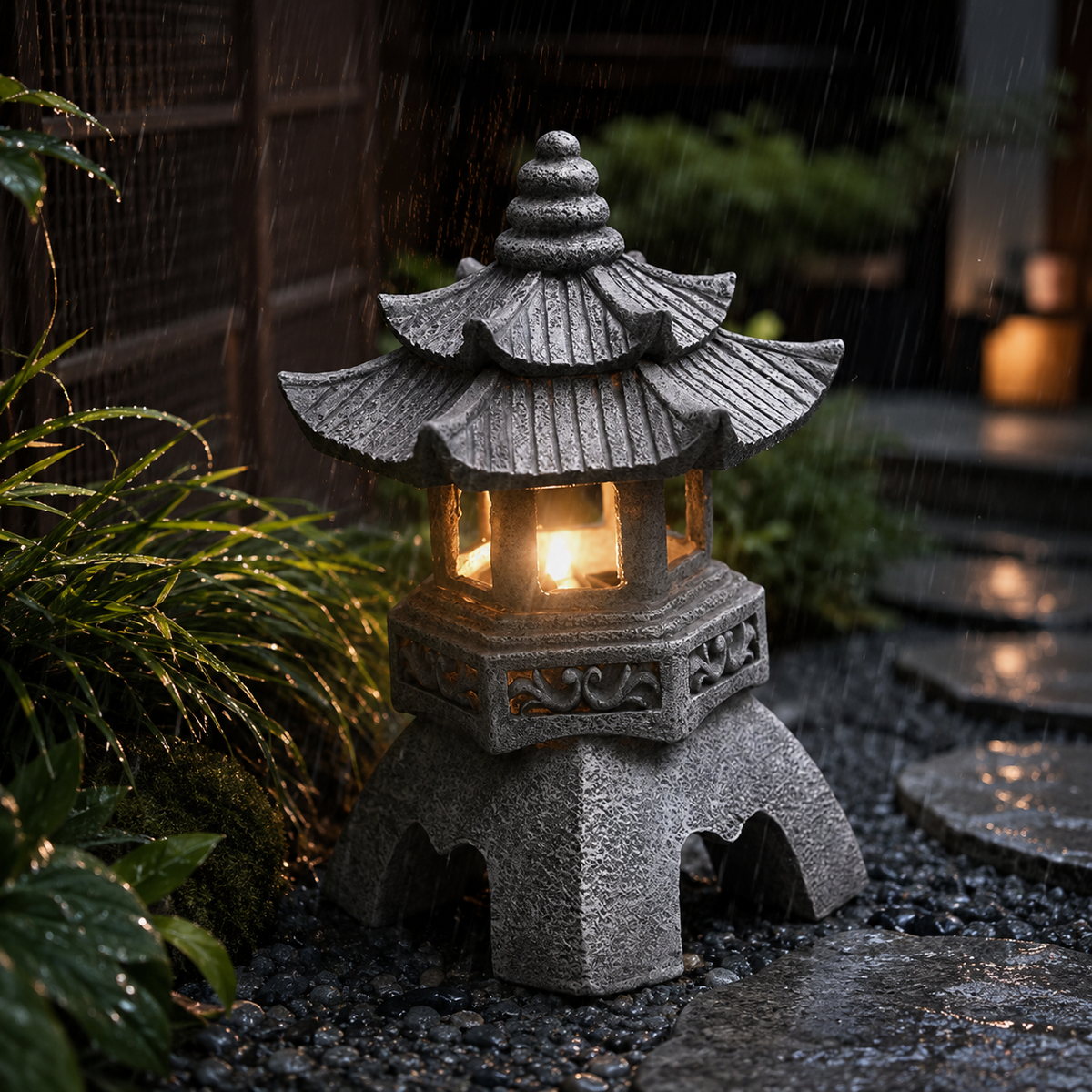 Serena — Lanterne de jardin solaire LED