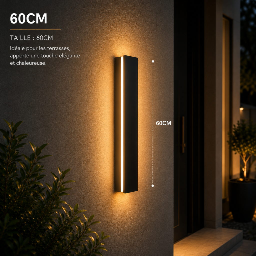 Verana — Applique murale extérieure LED IP65