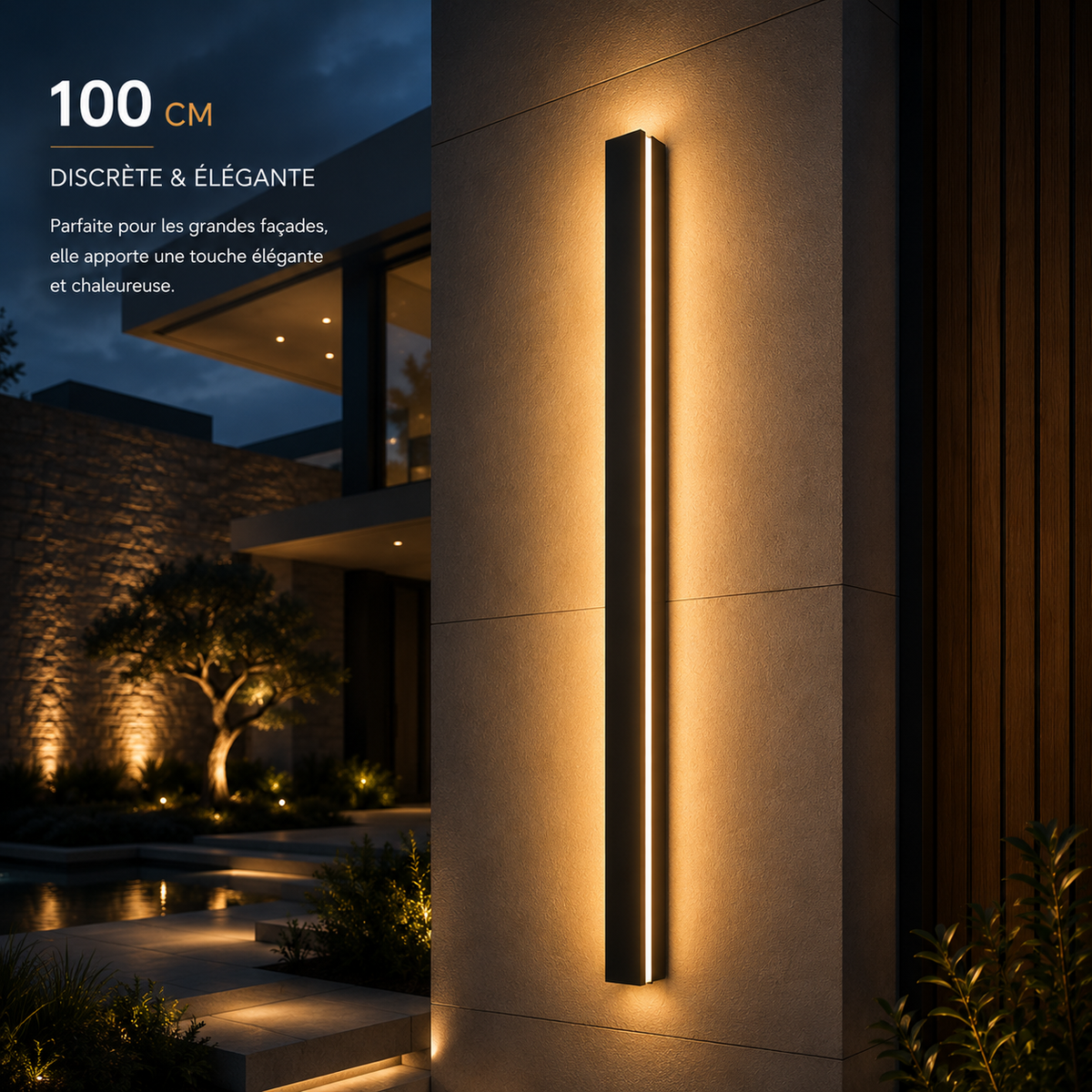 Verana — Applique murale extérieure LED IP65