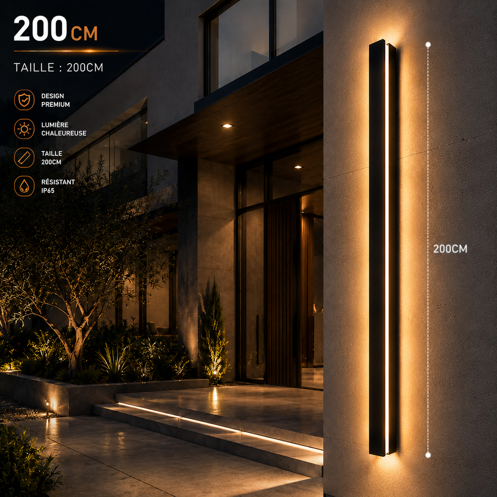 Verana — Applique murale extérieure LED IP65