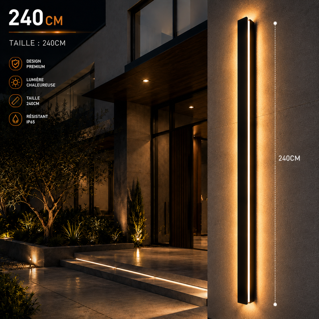Verana — Applique murale extérieure LED IP65