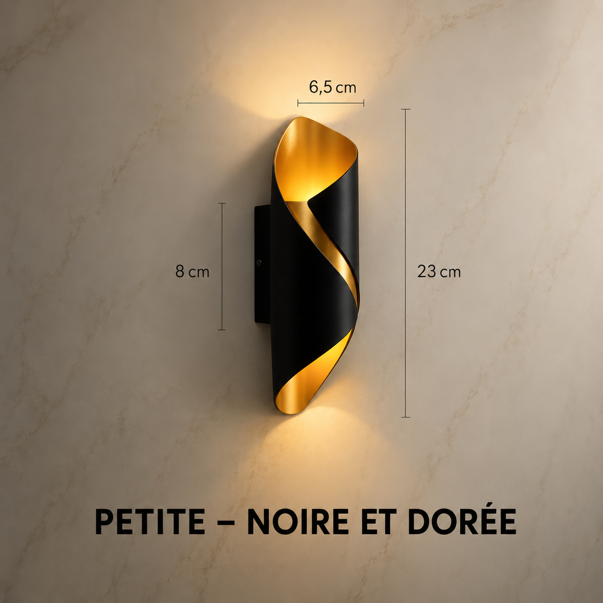Nordia — Applique extérieure LED d'inspiration nordique